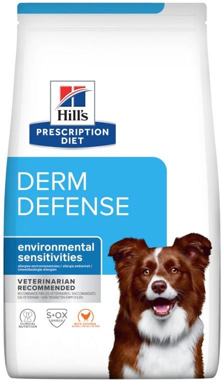 Hill's Prescription Diet Canine Derm Defense 4 kg Pellets