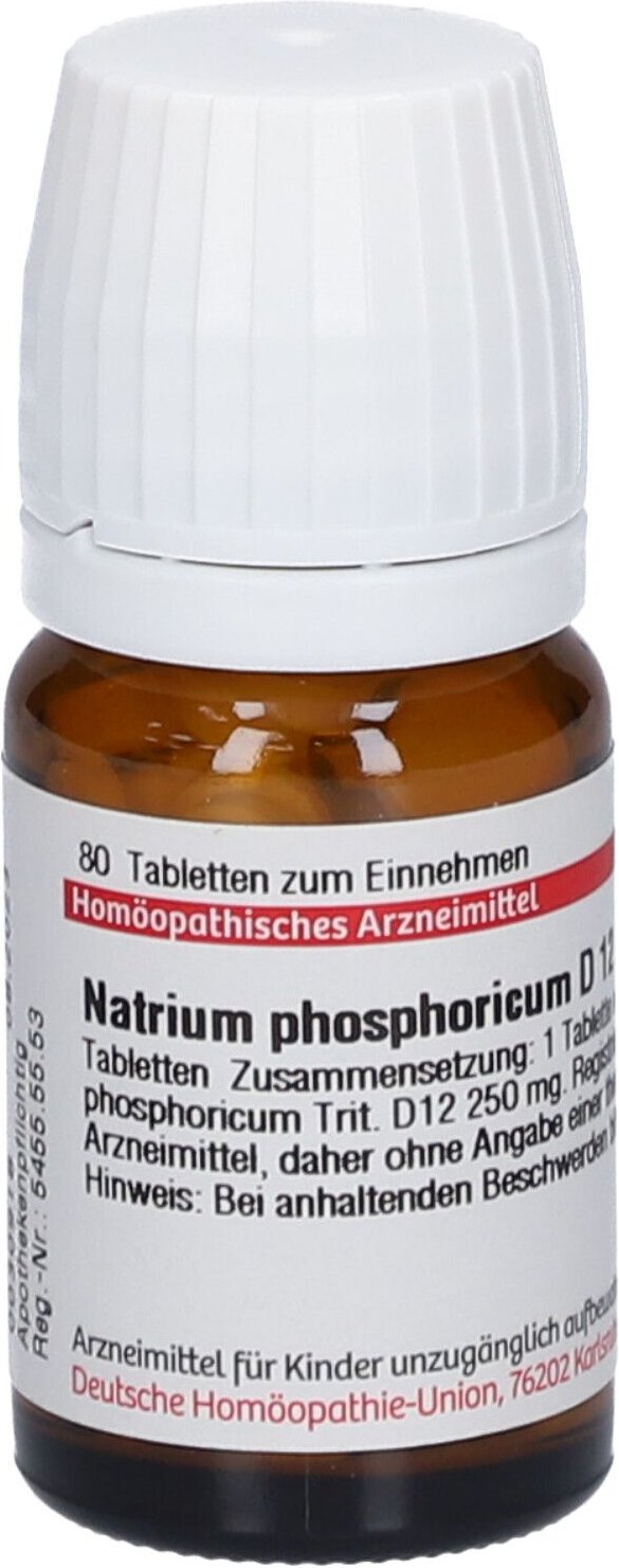 Natrium Phosphoricum D 12 Tabletten 80 St