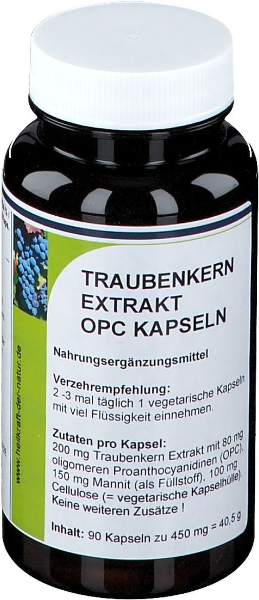 OPC Traubenkernextrakt 200 mg Kapseln 90 St