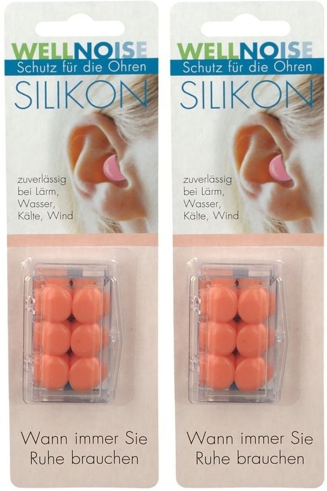 Wellnoise Ohrenstopfen skin Blister 2x 2x3x2 St