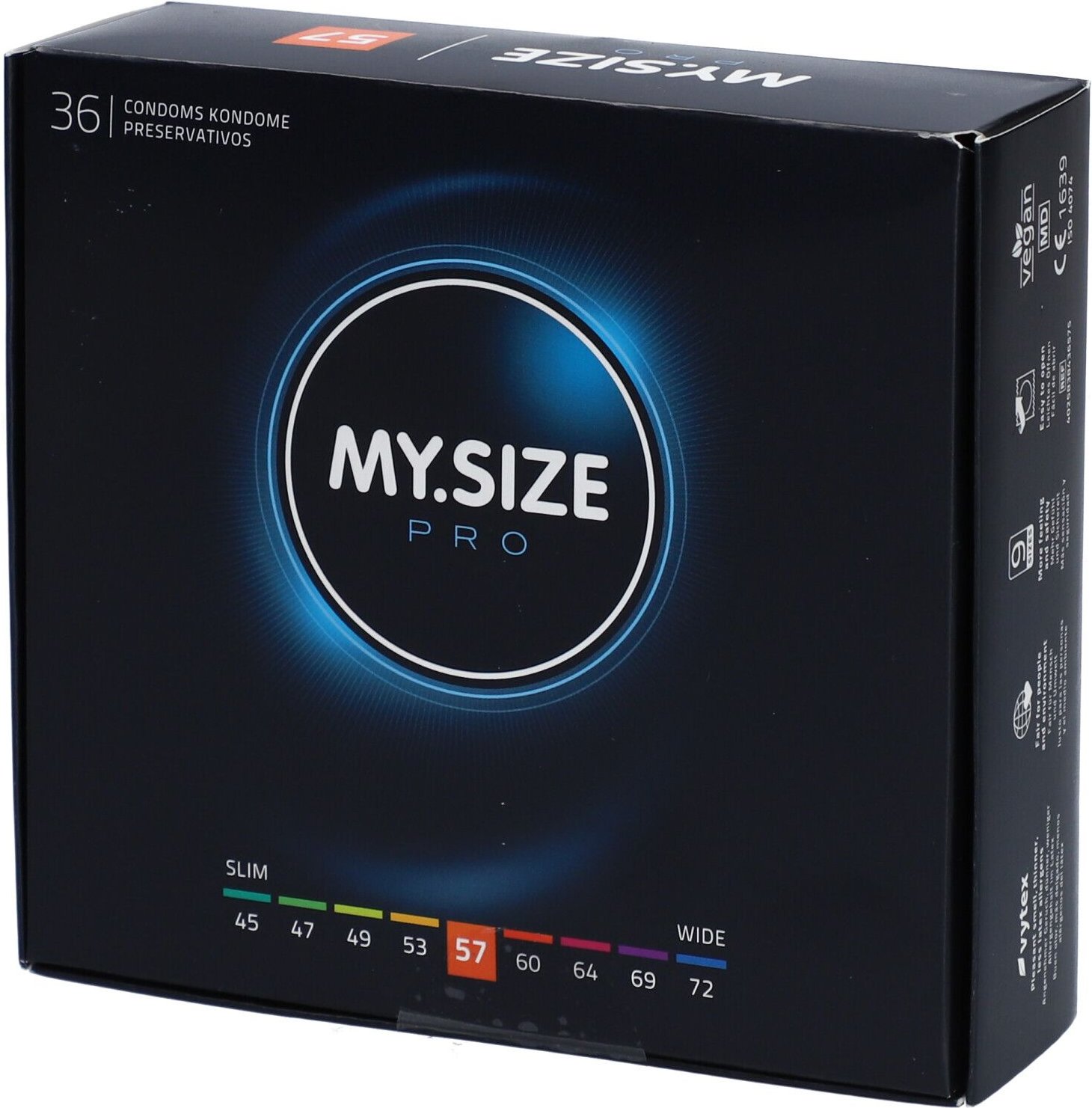 My.size PRO Kondome 57 36 St