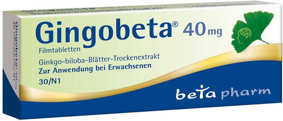 Gingobeta 40 mg Filmtabletten