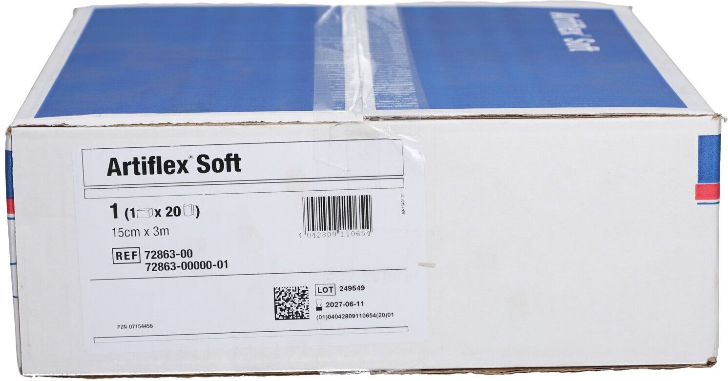 Artiflex Soft Polsterbinde 15 cmx3 m 20 St Binden