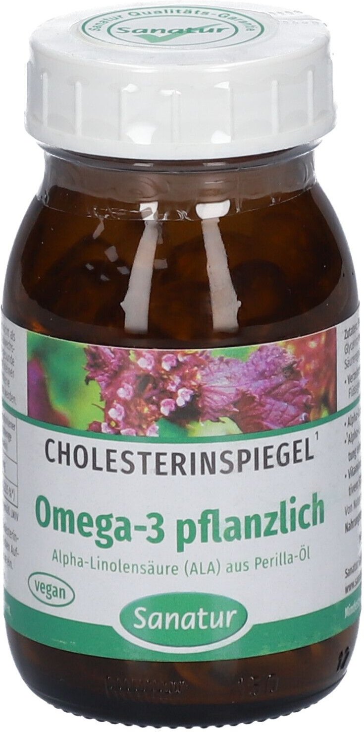 Omega-3 Fettsäuren 100% pflanzlich Kapseln 120 St