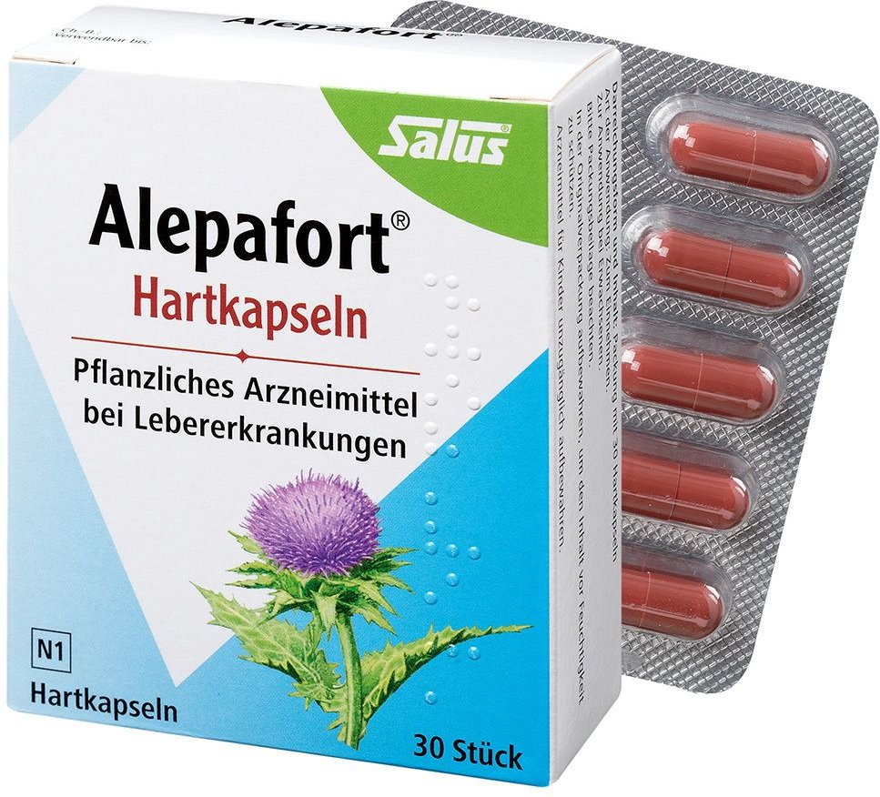 Alepafort Mariendistel Hartkapseln 30 St