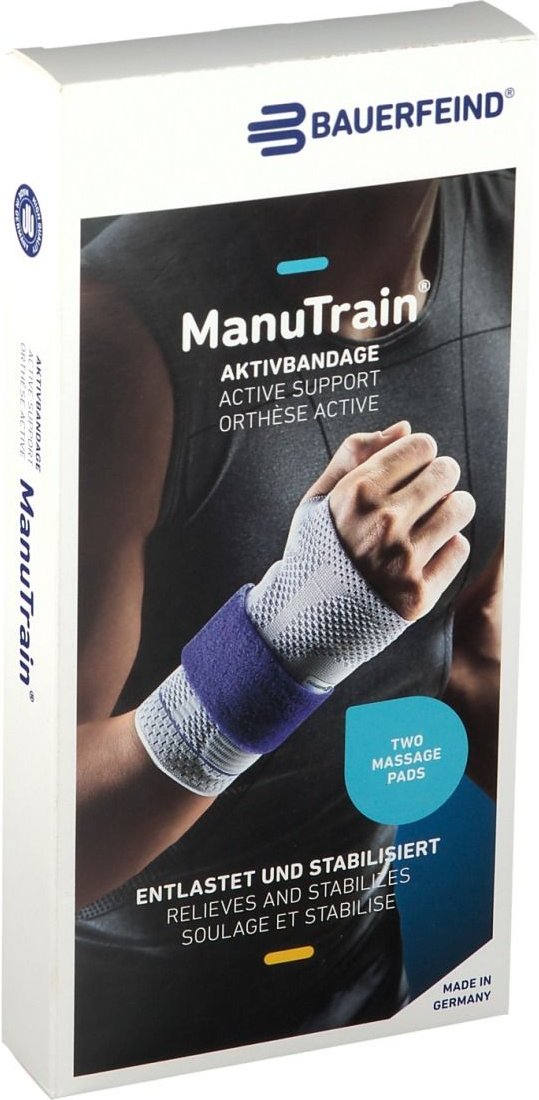 Manutrain Handgelenkbandage rechts Gr.3 natur 1 St Bandage(s)