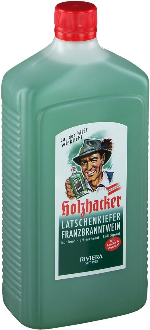Riviera Holzhacker Latschenkiefer-Franzbranntwein 1000 ml Franzbranntwein