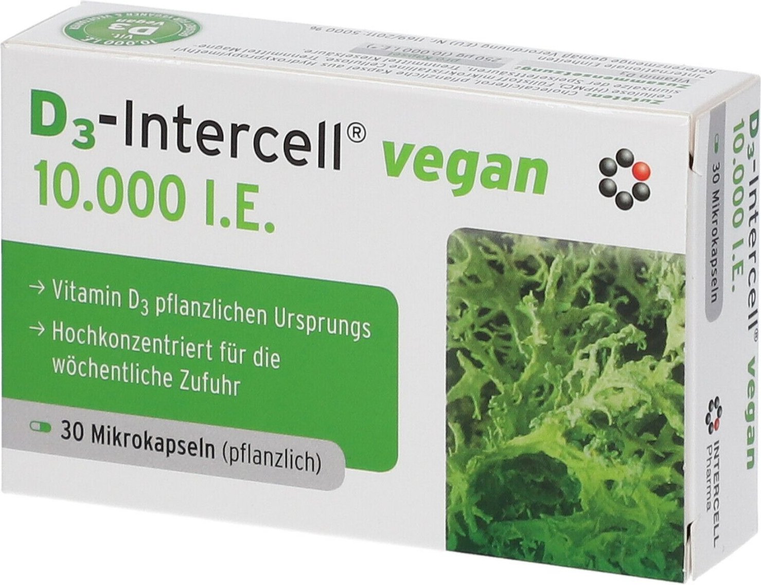 Thumbnail - D3-Intercell vegan 10.000 I.e. Kapseln 30 St