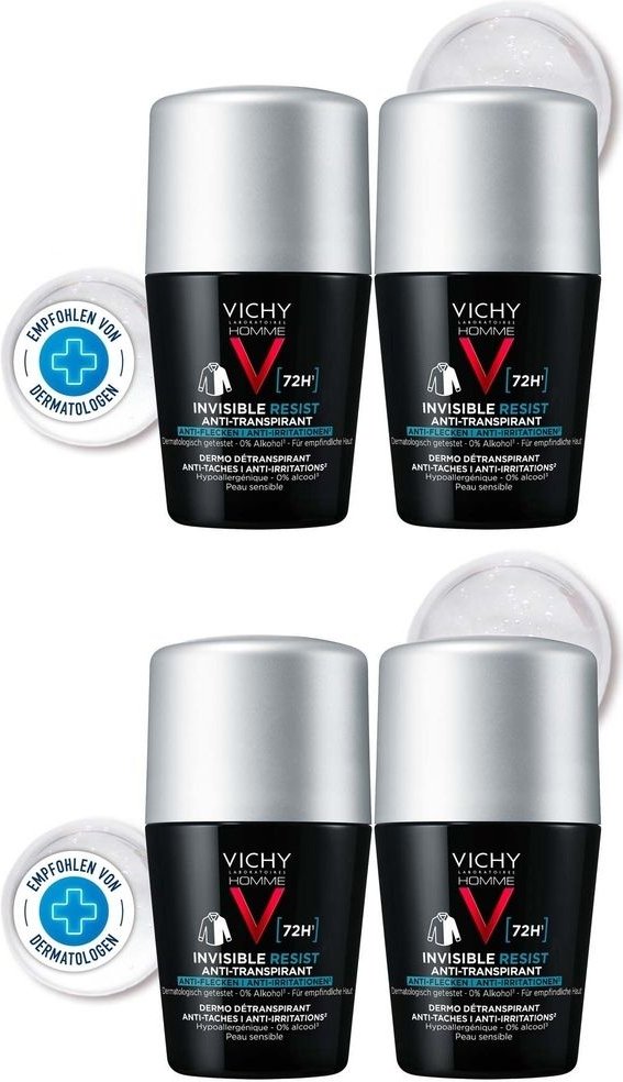 Vichy Homme DEO 72H A F DP x2 2x2x50 ml Creme