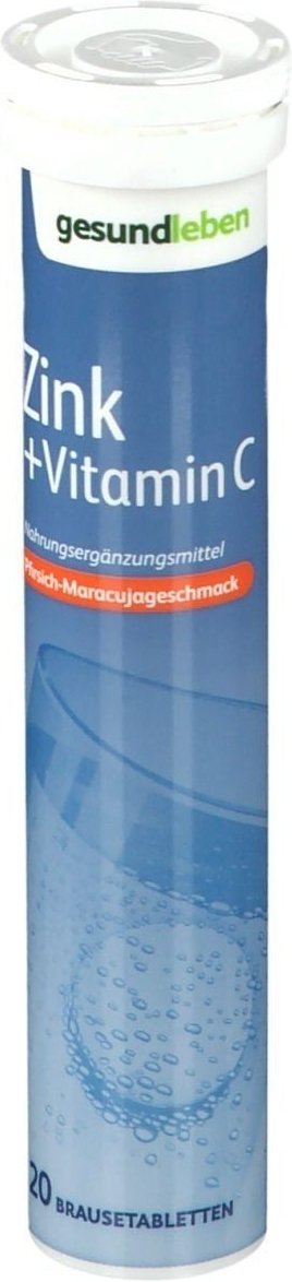 Gesund Leben Zink+Vitamin C Brausetabletten 10x 10x20 St