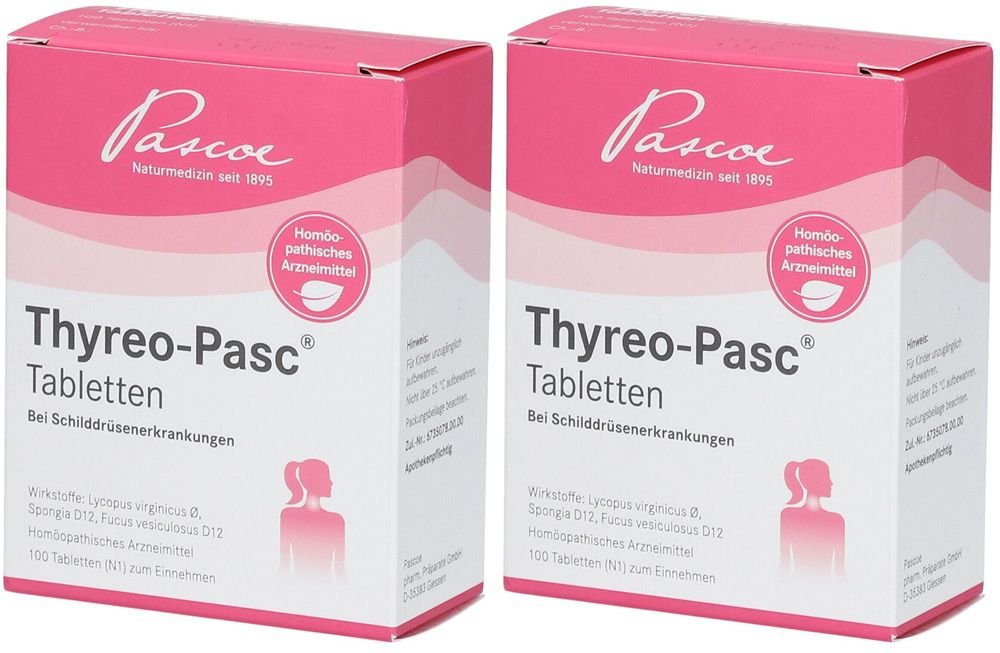 Thyreo Pasc Tabletten Doppelpack 2x100 St
