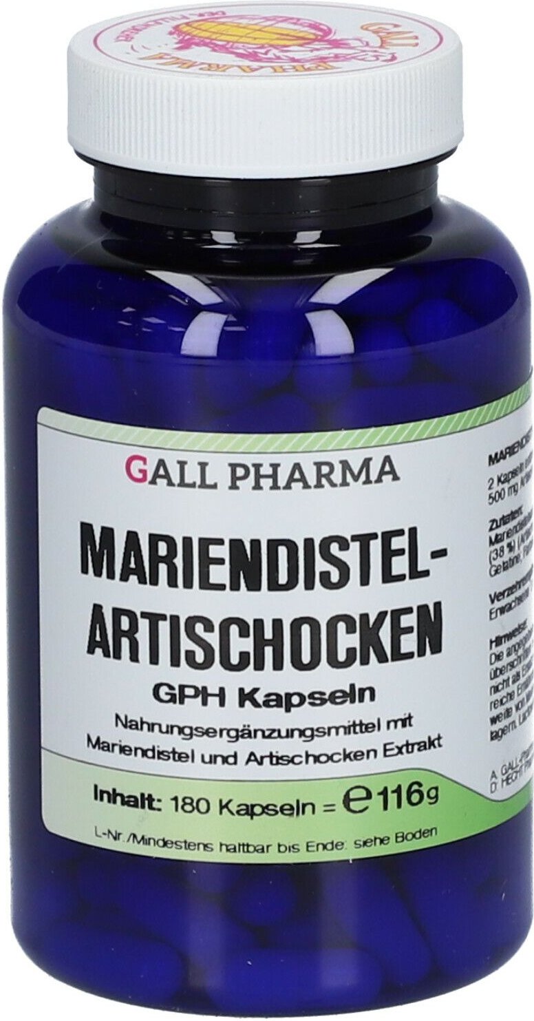 Thumbnail - Mariendistel Artischocken GPH Kapseln 180 St