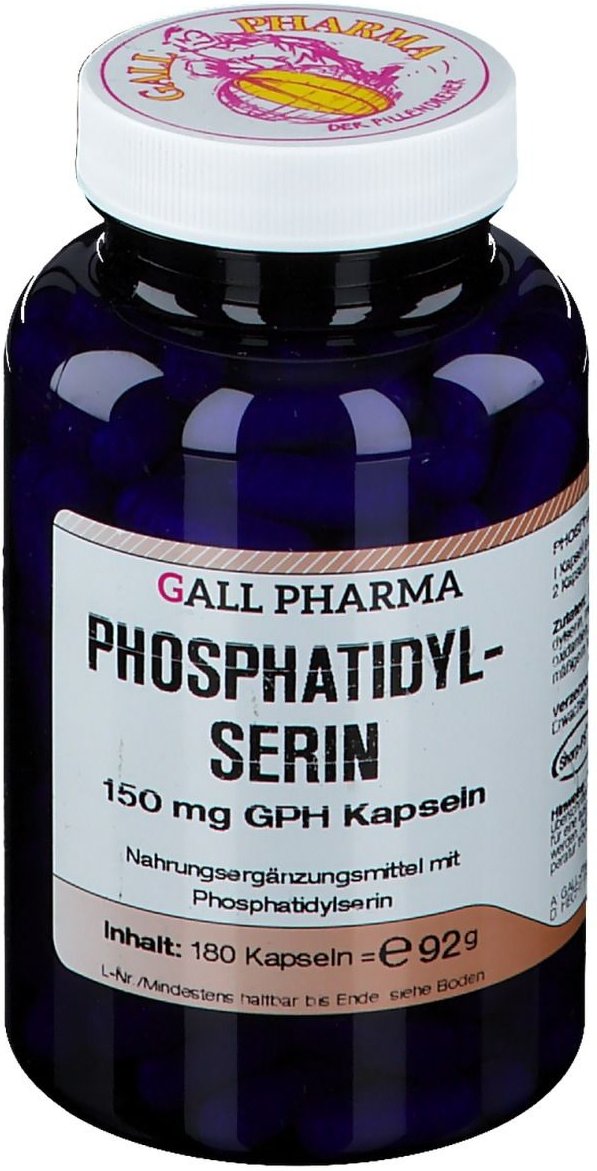 Phosphatidylserin 150 mg GPH Kapseln 180 St