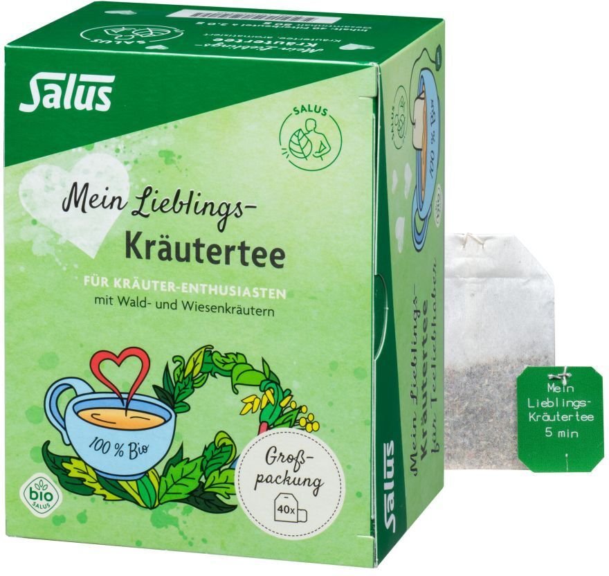 Mein LIEBLINGS-Kräuter-Tee Bio Salus Filterbeutel 40 St