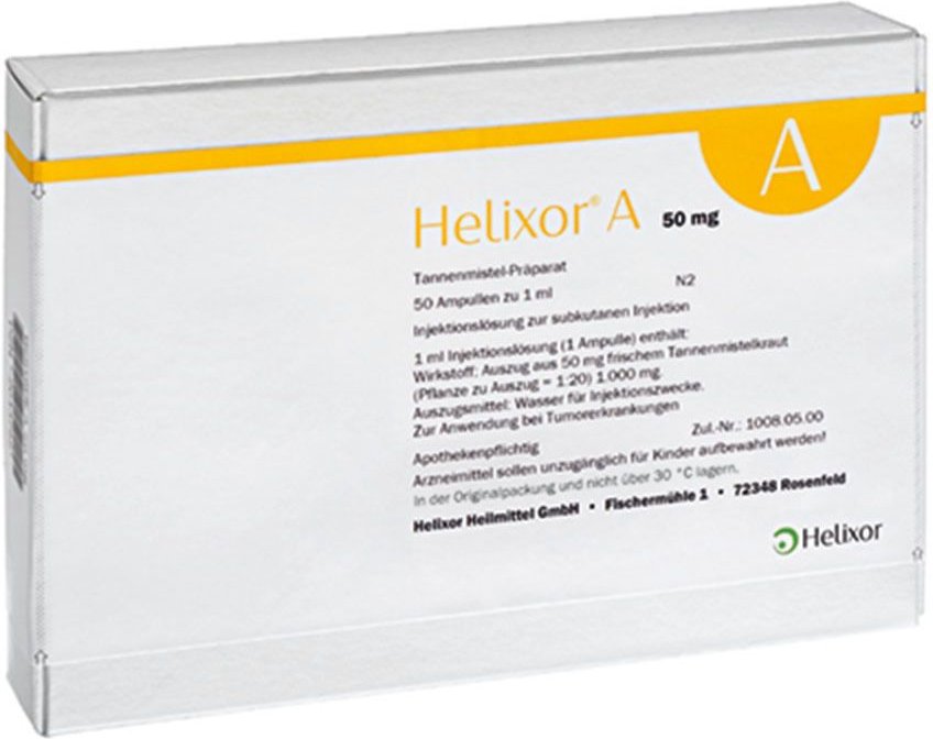 Helixor A Ampullen 50 mg St