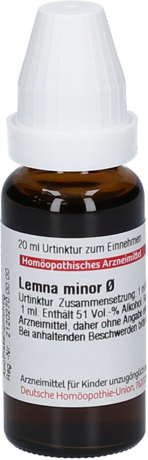 Lemna minor Urtinktur 20 ml Dilution