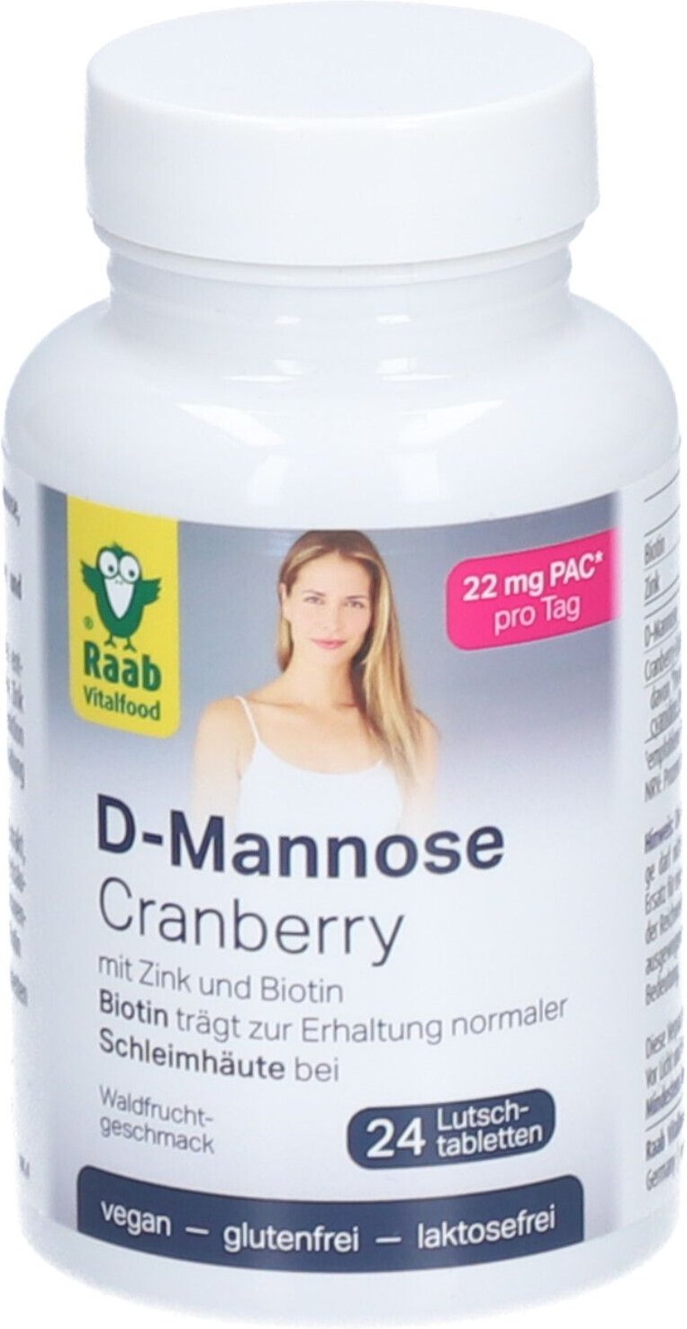 D-Mannose-Cranberry Lutschtabletten 24 St