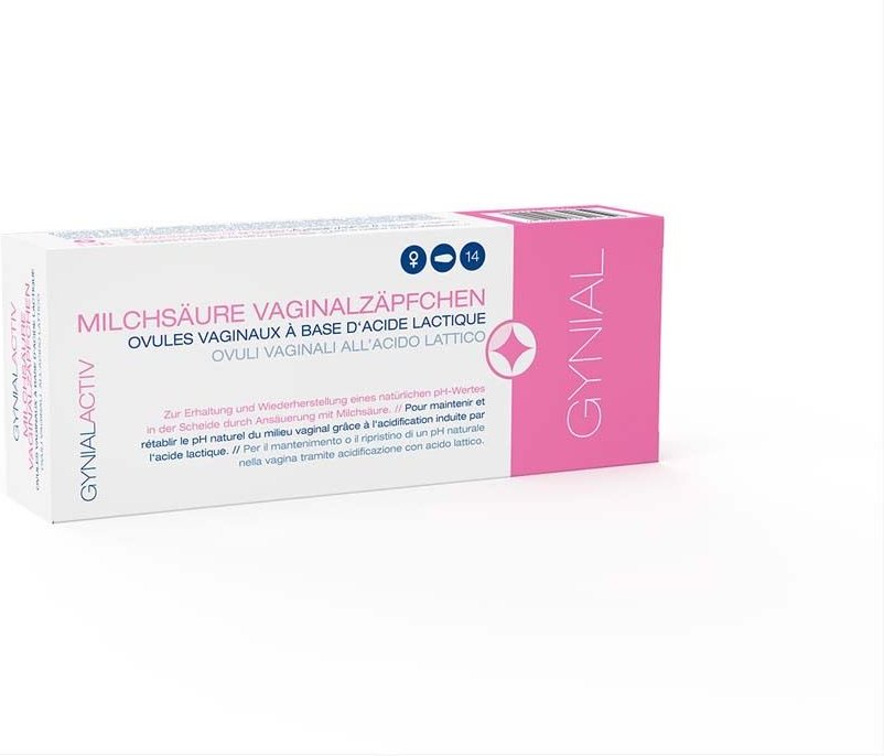 Gynial Activ Vaginalzaepfch. 14 St Vaginalsuppositorien