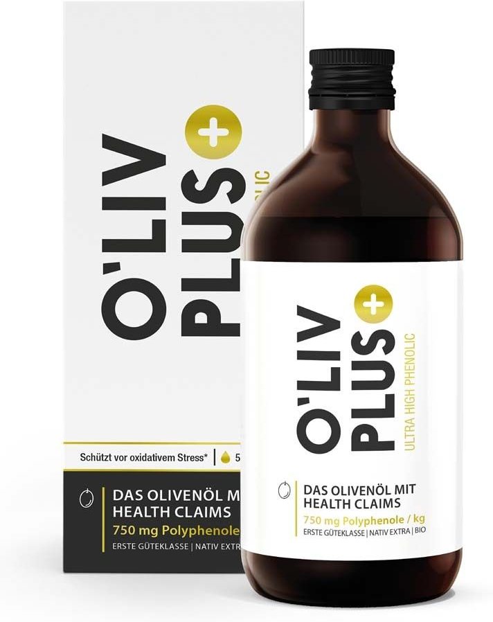 Oliv Plus high phenolic Bio Olivenöl 500 ml Öl