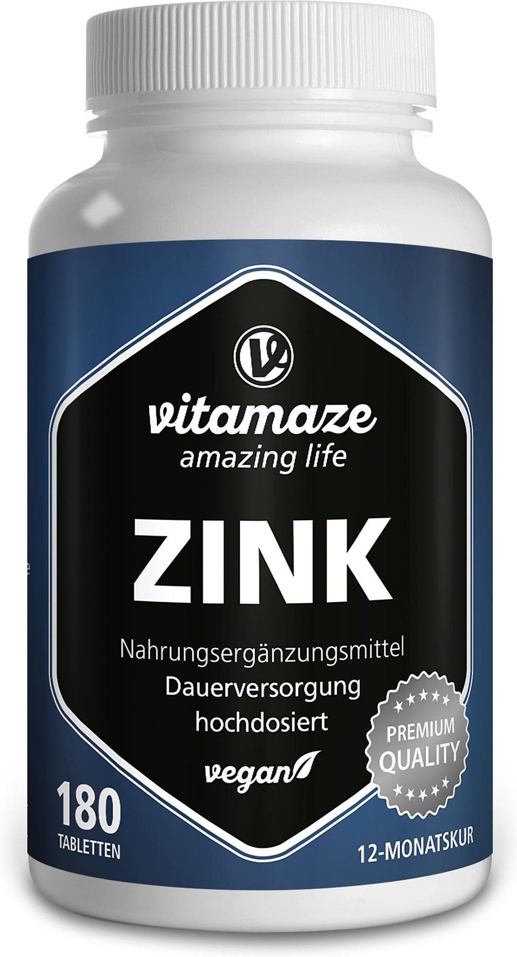 Zink 25 mg hochdosiert vegan Tabletten