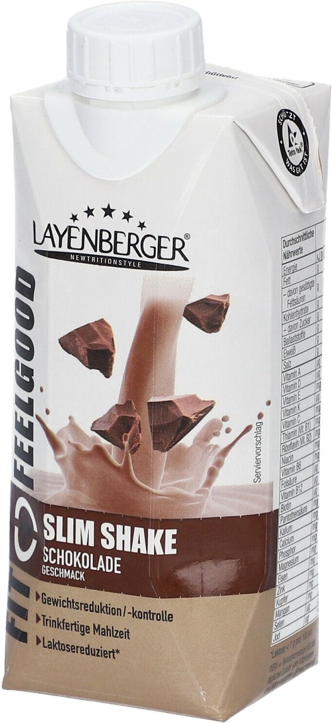 Layenberger Fit+Feelgood Slim Shake Schokolade 330 ml Getränk