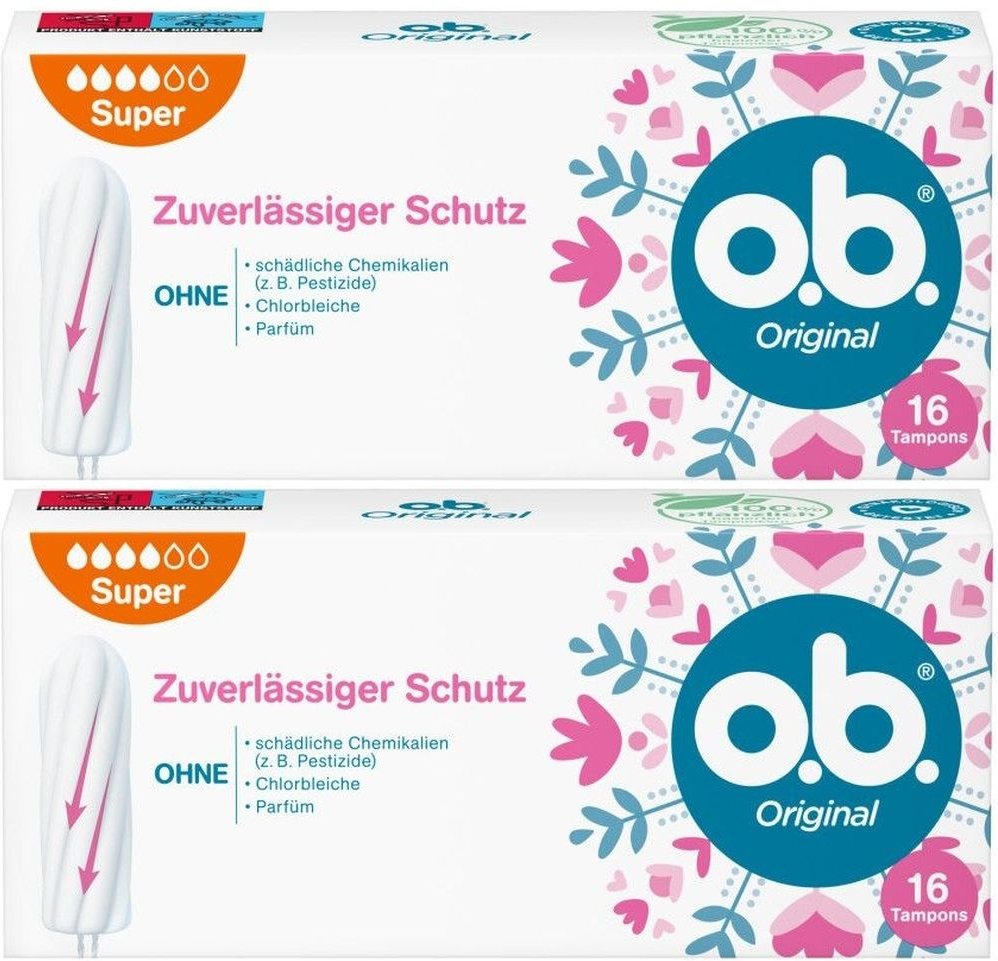OB Super x2 2x16 St Tampon