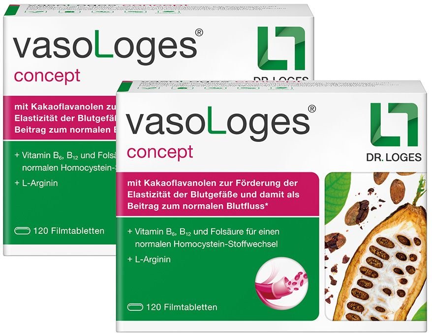 Vasologes concept Filmtabletten