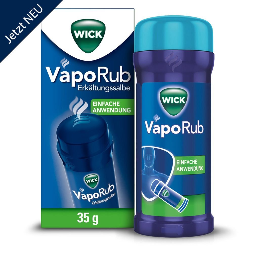 Wick VapoRub Erkältungssalbe im Applikator 35 g Salbe