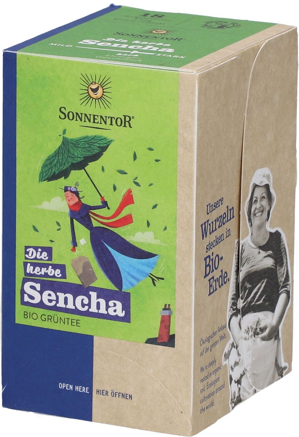 Sonnentor TEE Herbe Sencha Bio 18 St Tee