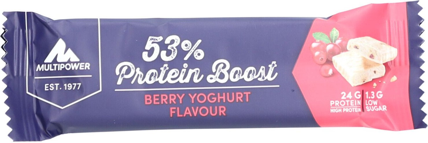 Multipower 53% Protein Boost Berry Yoghurt Flavour 45 g Riegel