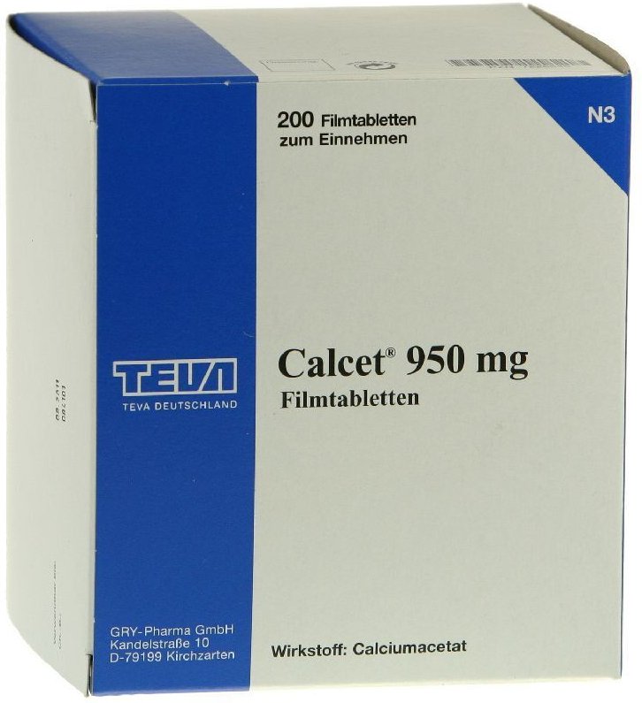 Calcet 950 mg Filmtabletten