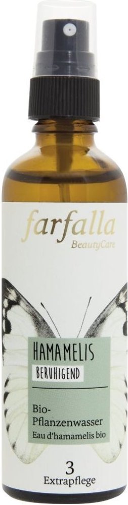 Farfalla Bio-Pflanzenwasser Hamamelis Spr 75 ml Spray