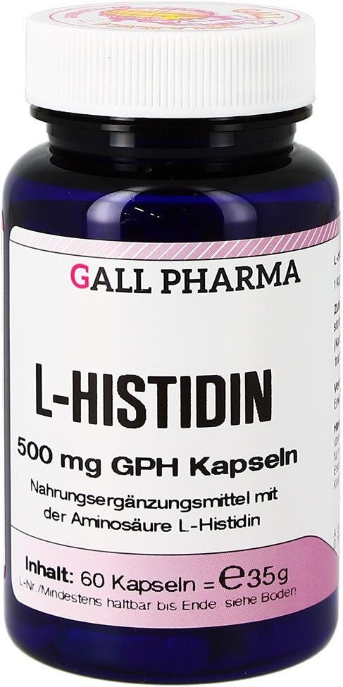 L-Histidin 500 mg GPH Kapseln 60 St