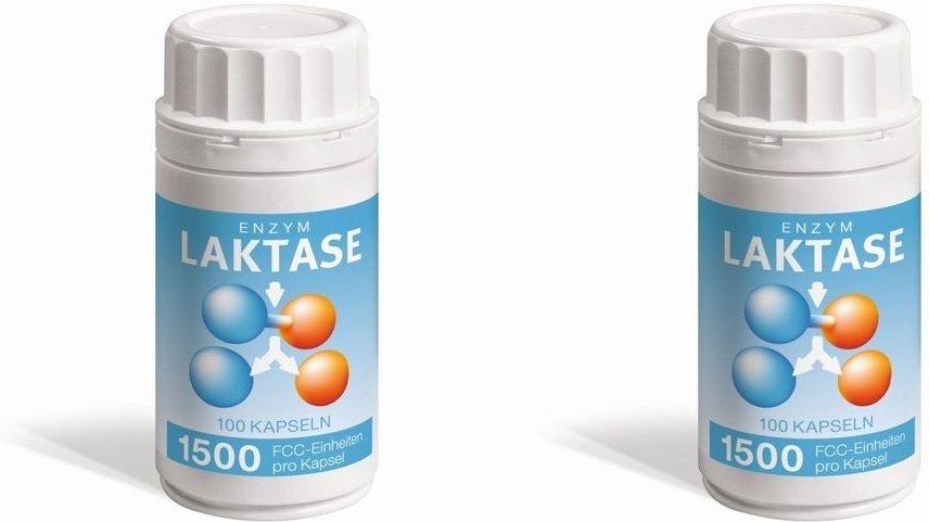 Laktase 1.500 FCC Enzym Kapseln 2x 2x100 St