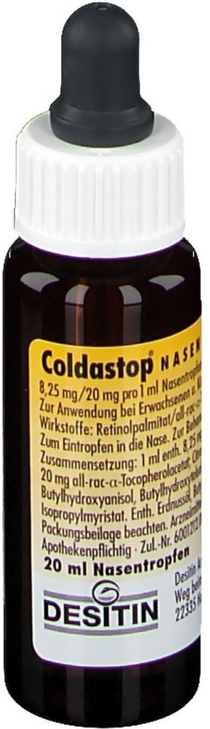 Coldastop Nasen-Öl 20 ml Nasenöl