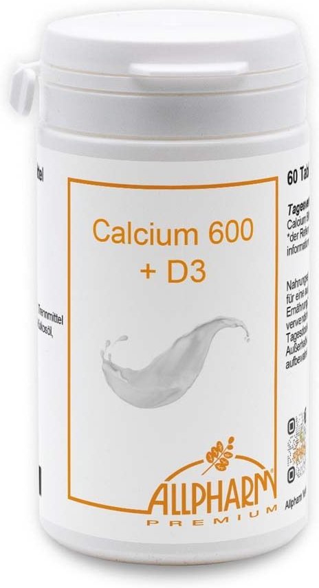 Calcium 600 mg+D3 Tabletten 60 St
