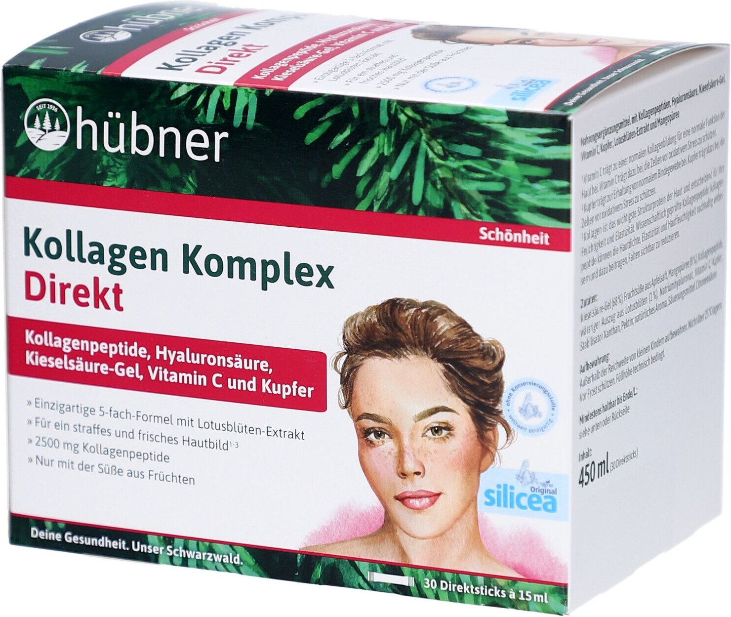 Hübner Kollagen Komplex Direkt flüssig 30x15 ml Flüssigkeit