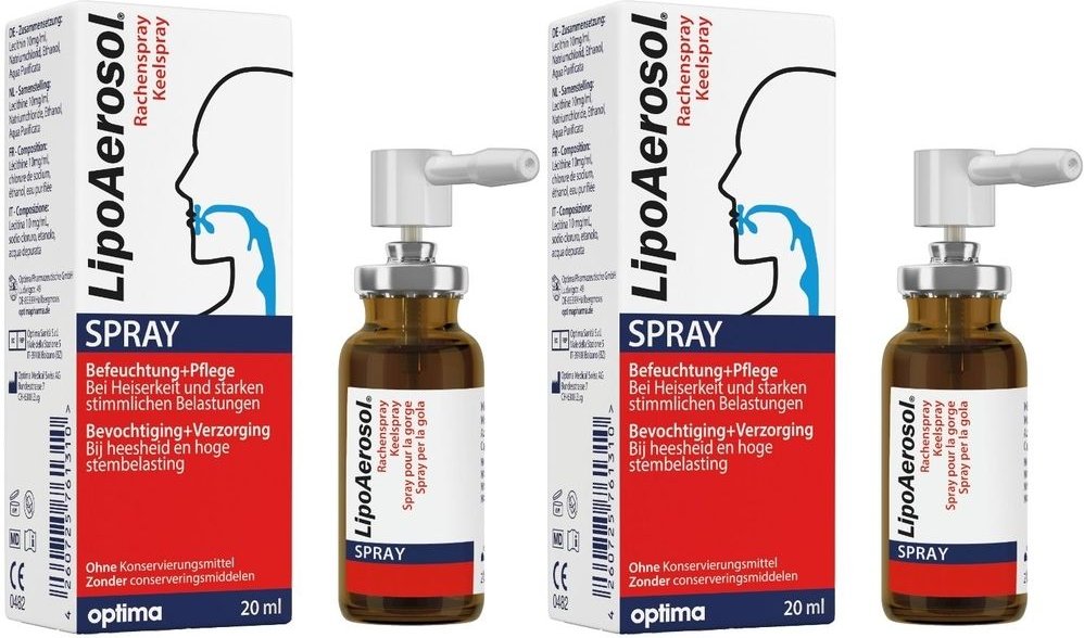 Lipoaerosol Spray 2x 2x20 ml