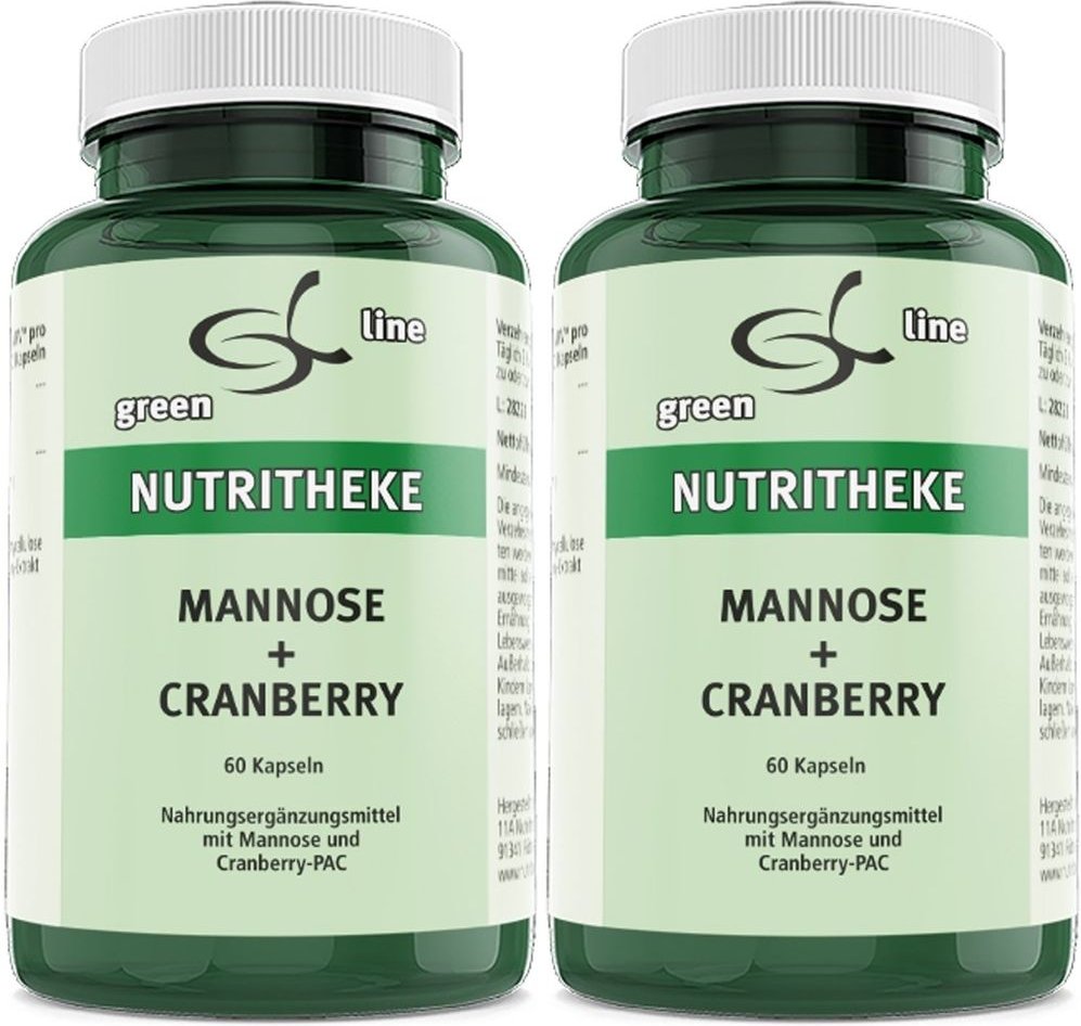Mannose+Cranberry Kapseln 2x 2x60 St