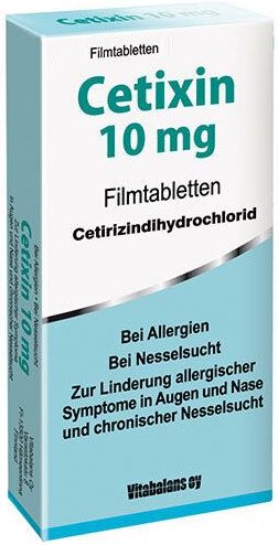Cetixin 10 mg Filmtabletten