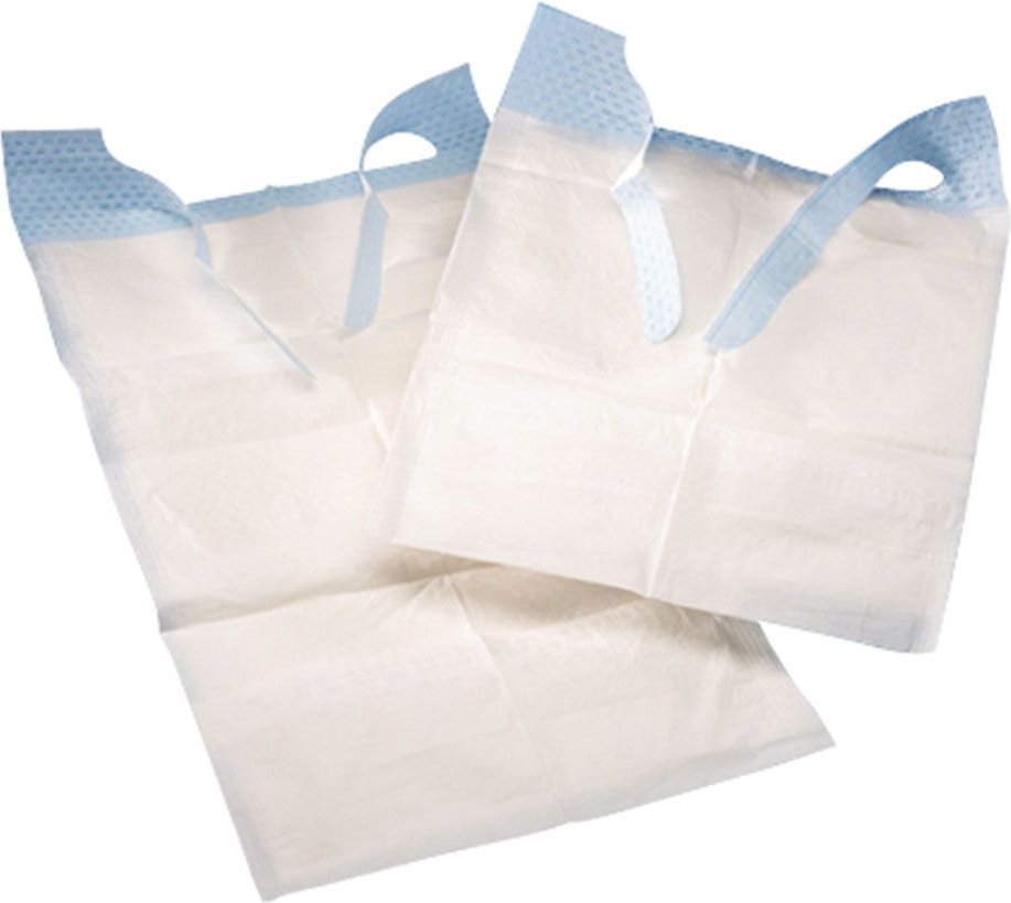 Tena BIB Schutzserviette S/M 6x150 St Tücher