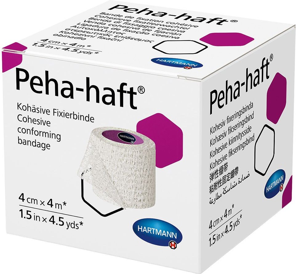 Peha-Haft Fixierbinde latexfrei 4 cmx4 m 1 St Binden