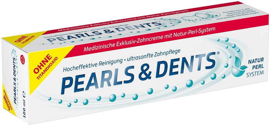 Pearls & Dents Exklusiv-Zahncreme ohne Titandioxid 15 ml Zahncreme