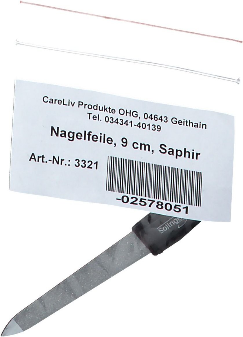 Thumbnail - Nagelfeile Saphir 9 cm