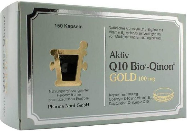Q10 BIO Qinon Gold 100 mg Pharma Nord Kapseln 150 St