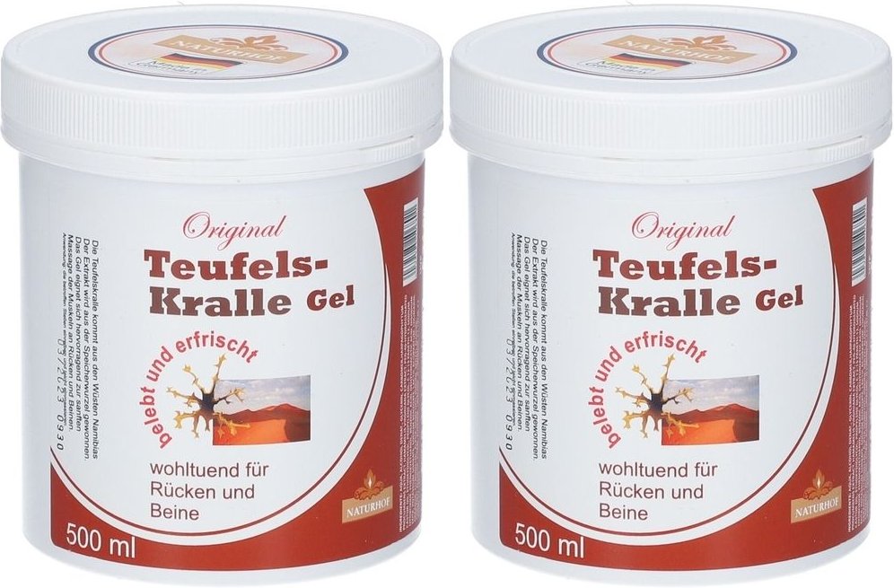 Teufelskrallen GEL 2x 2x500 ml Gel