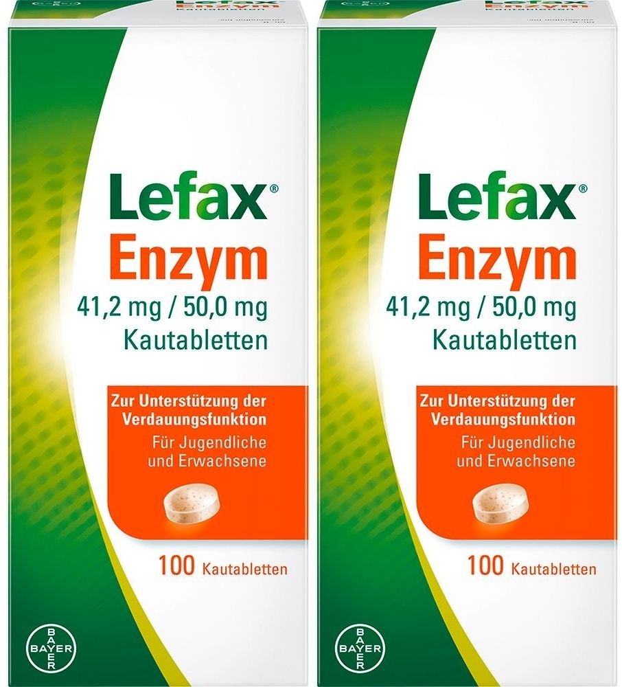 Lefax Enzym Kautabletten 2x 2x100 St