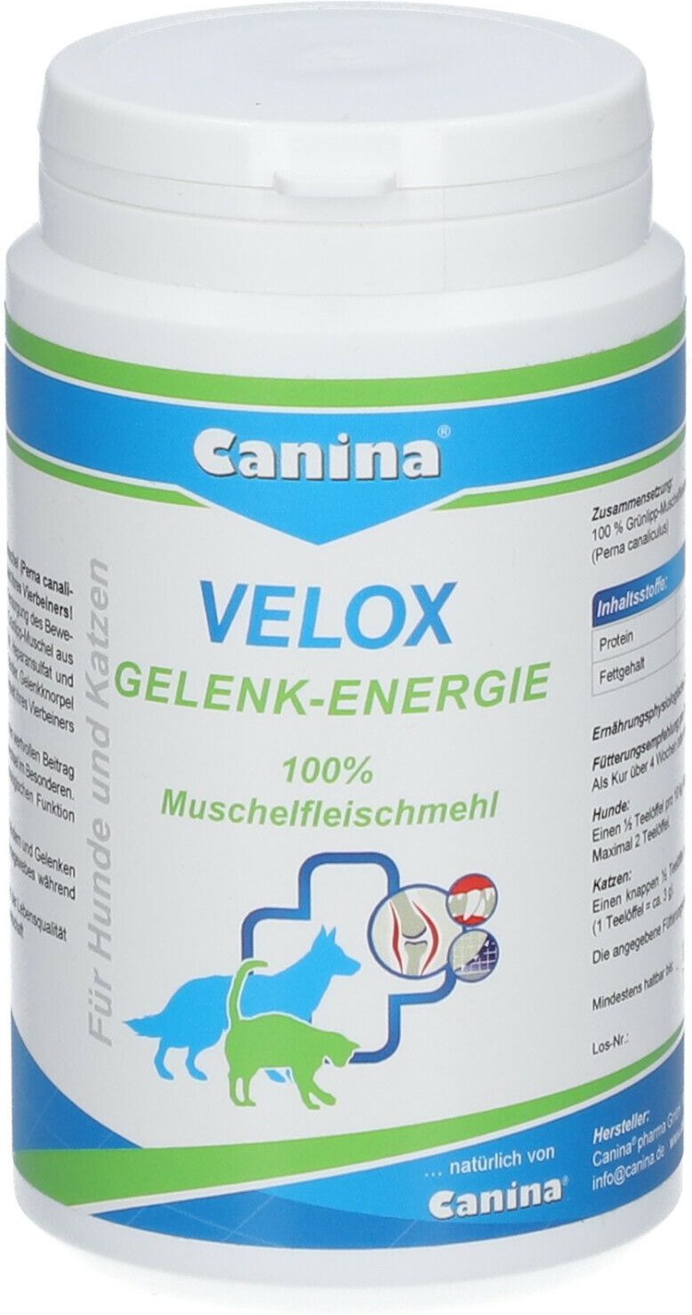 Velox Gelenkenergie 100% f.Hunde und Katzen 150 g Pulver