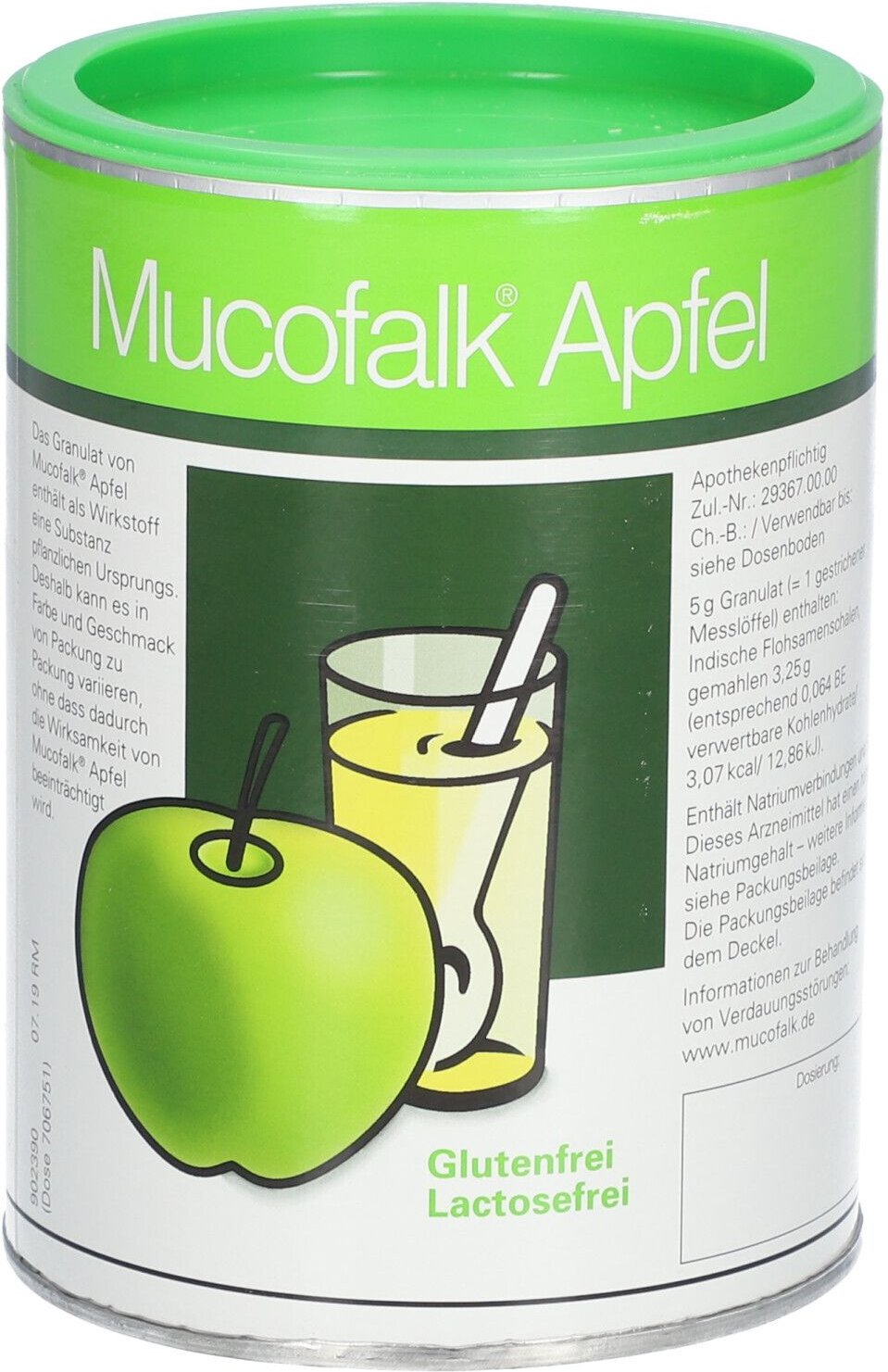 Mucofalk Apfel Gran.z.Herst.e.Susp.z.Einn.Dose 300 g Granulat zur Herstellung einer Susp. zum Einnehmen