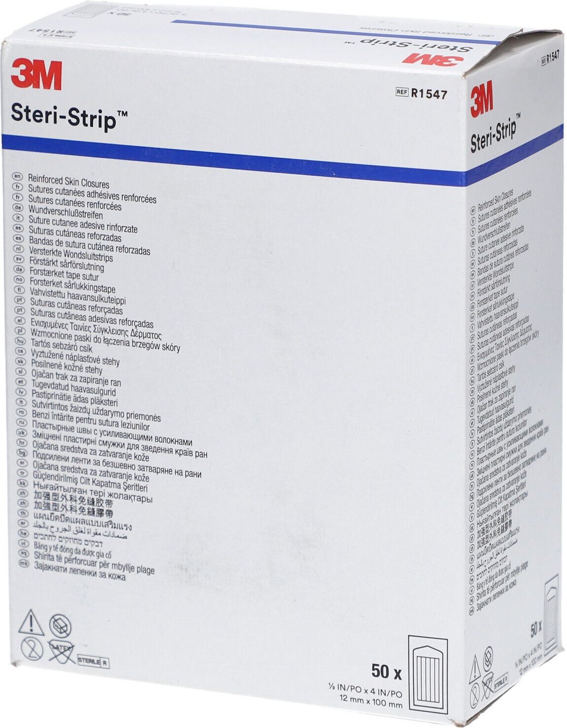 Steri Strip steril 12x102mm R1547 50x6 St Pflaster